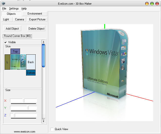 3d box maker software free download